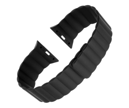 Pasek i akcesoria do zegarków FIXED Magnetic Strap do Apple Watch black FIXMST-436-BK